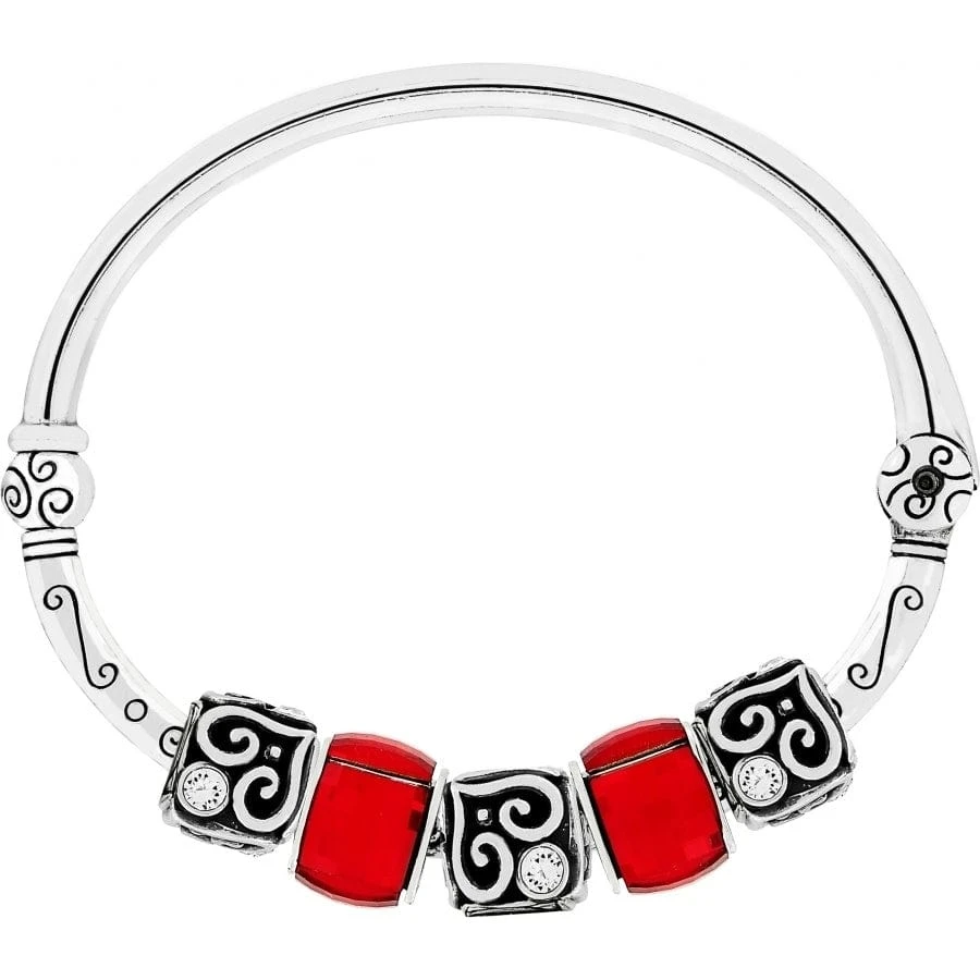 Style Haven Shop 37 Style Haven Shop -Style Haven Shop alcazar cube bangle red 1 1ddbeb29 243c 49dd a9a9 84d21b6a69e7