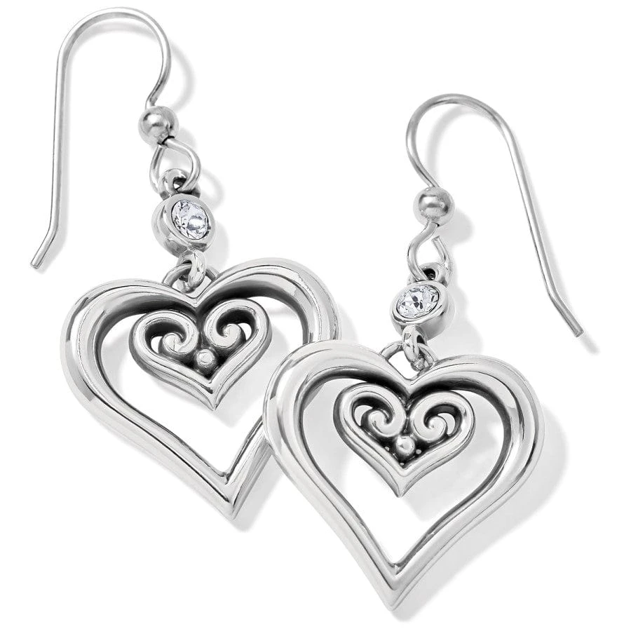 Style Haven Shop -Style Haven Shop alcazar duet heart french wire earrings silver 1 b5c7910b 0719 4a26 8de7 c9a840e8164e