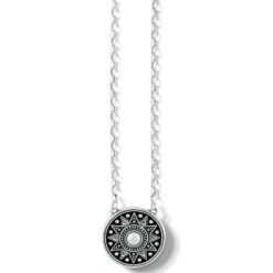 Style Haven Shop -Style Haven Shop bellissima gems small necklace silver multi 1