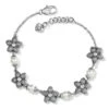 Bloom Flower Pearl Bracelet -Style Haven Shop bloom flower pearl bracelet silver pearl 0 c7f89ba7 68e5 4387 ac40 9da92eb91135