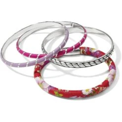 Blossom Hill Rouge Skinny Bangle -Style Haven Shop blossom hill rouge skinny bangle lavender 1