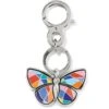 Colormix Butterfly Handbag Fob -Style Haven Shop colormix butterfly handbag fob silver multi 0