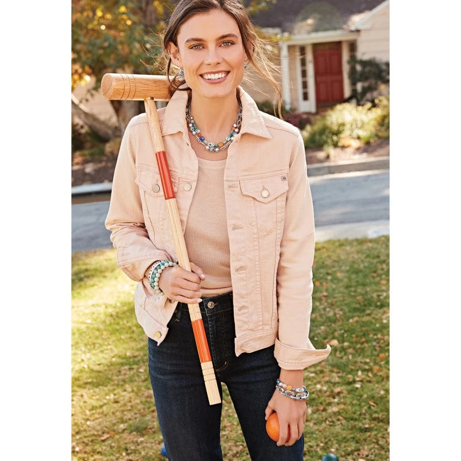 Contempo Chroma Amazonite Stretch Bracelet 5 Contempo Chroma Amazonite Stretch Bracelet - Image 3