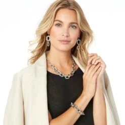 Contempo Linx Necklace 7 Contempo Linx Necklace -Style Haven Shop contempo linx necklace silver 2 32a5c4e4 7ca9 411e 88c8 b029e90da68b