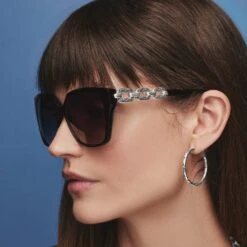 Contempo Linx Sunglasses 13 Contempo Linx Sunglasses -Style Haven Shop contempo linx sunglasses black silver 4