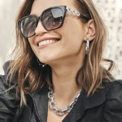 Contempo Linx Sunglasses 15 Contempo Linx Sunglasses -Style Haven Shop contempo linx sunglasses black silver 6