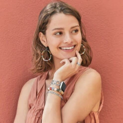 Contempo Linx Watch Band -Style Haven Shop contempo linx watch band silver 5