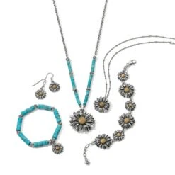 Daisy Dee Turquoise Necklace -Style Haven Shop daisy dee turquoise necklace silver turquoise 4