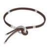 Double Barrel Braid Belt -Style Haven Shop double barrel braid belt brown 0