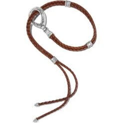 Style Haven Shop -Style Haven Shop double barrel braid belt brown 1