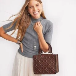 Ferrara Sala Medium Tote -Style Haven Shop ferrara sala medium tote whisky 3