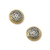 Ferrara Two Tone Post Earrings -Style Haven Shop ferrara two tone post earrings silver gold 0 04171492 bbcd 49ea b209 25cdda7fc0ab