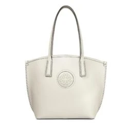 Ferrara Viviana Large Tote -Style Haven Shop ferrara viviana large tote white 0
