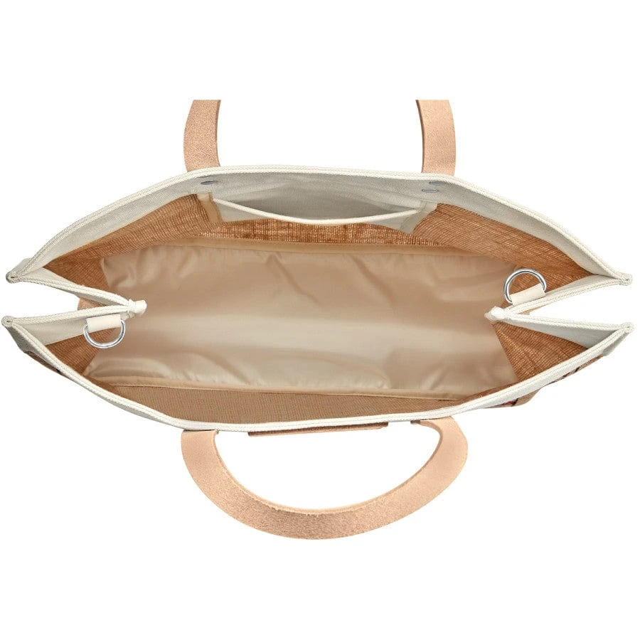 Garden Spots East West Burlap Tote 3 Garden Spots East West Burlap Tote