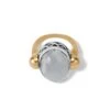 Golden Moon Ring -Style Haven Shop golden moon ring gold grey 0