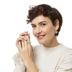 Golden Moon Ring -Style Haven Shop golden moon ring gold grey 2