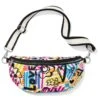 Graffiti Love Cross Body Belt Bag 2 Graffiti Love Cross Body Belt Bag -Style Haven Shop graffiti love cross body belt bag multi 0