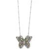 Halo Gems Monarch Necklace -Style Haven Shop halo gems monarch necklace silver multi 0