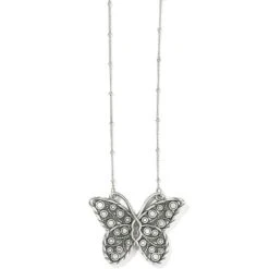 Halo Gems Monarch Necklace -Style Haven Shop halo gems monarch necklace silver multi 1