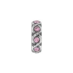 Infinity Spacer -Style Haven Shop infinity spacer silver rose 0