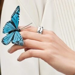 Inner Circle Double Ring 18 Inner Circle Double Ring -Style Haven Shop inner circle double ring silver 2