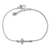 Inner Shine Cross Anklet -Style Haven Shop inner shine cross anklet silver 0