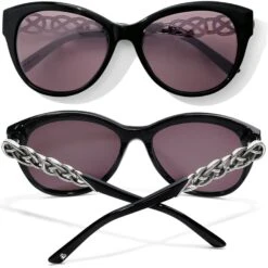 Interlok Braid Sunglasses 22 Interlok Braid Sunglasses -Style Haven Shop interlok braid sunglasses silver black 2 636693e4 0bca 4cfa 845f 07ffc8f4c2a3