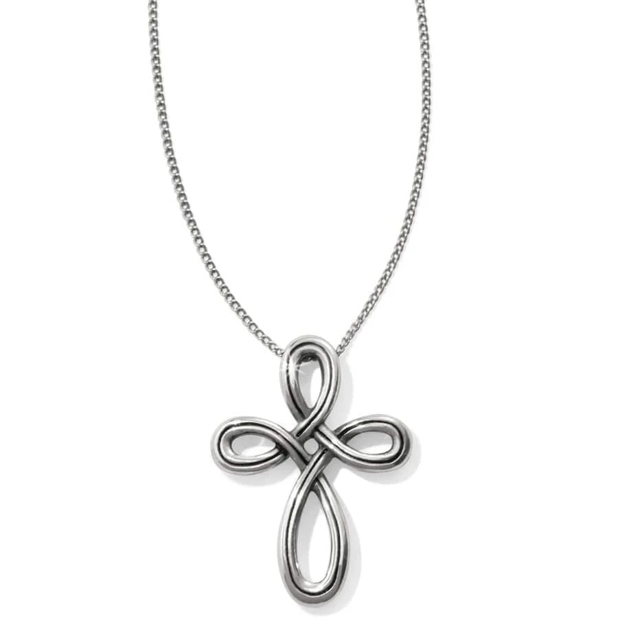 Interlok Petite Cross Necklace 3 Interlok Petite Cross Necklace