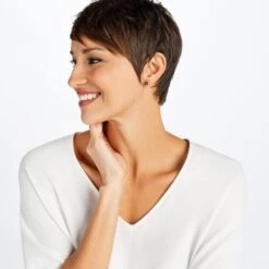 Iris Stud Earrings 37 Iris Stud Earrings -Style Haven Shop iris stud earrings silver pink 1