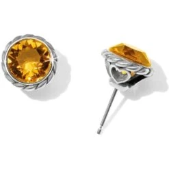 Iris Stud Earrings 25 Iris Stud Earrings -Style Haven Shop iris stud earrings silver topaz 0