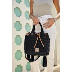 Kenny Convertible Backpack -Style Haven Shop kenny convertible backpack black 3