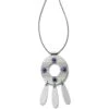 Marrakesh Mirage Necklace -Style Haven Shop marrakesh mirage necklace silver blue 0