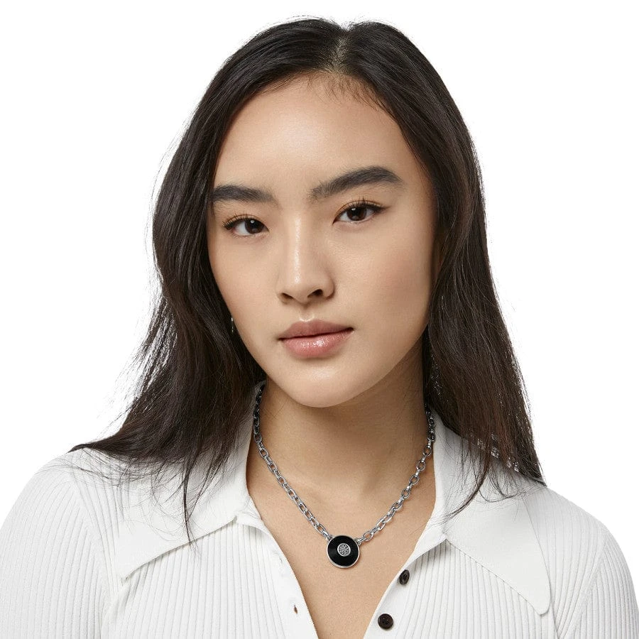 Meridian Eclipse Disc Necklace 6 Meridian Eclipse Disc Necklace - Image 4