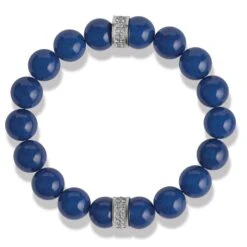Meridian Stretch Bracelet -Style Haven Shop meridian stretch bracelet blue 0