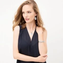 Mingle Necklace -Style Haven Shop mingle necklace silver 2 520c2619 8a9a 4813 ae0d c9b573972983