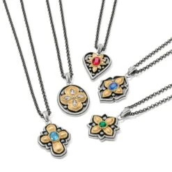 Monarch Joy Necklace -Style Haven Shop monarch joy necklace silver multi 3 6a90c005 2ca4 4d82 8c13 16385853fb33