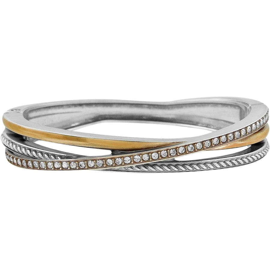 Neptune's Rings Narrow Hinged Bangle 3 Neptune's Rings Narrow Hinged Bangle