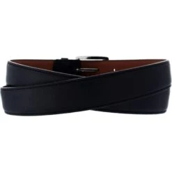 Norton Dress Satin Buckle Belt -Style Haven Shop norton dress satin buckle belt black 1