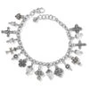 One Cross Charm Bracelet 2 One Cross Charm Bracelet -Style Haven Shop one cross charm bracelet silver gold 0 ac79bfdd 5437 4f96 b29b 629cf74d112f