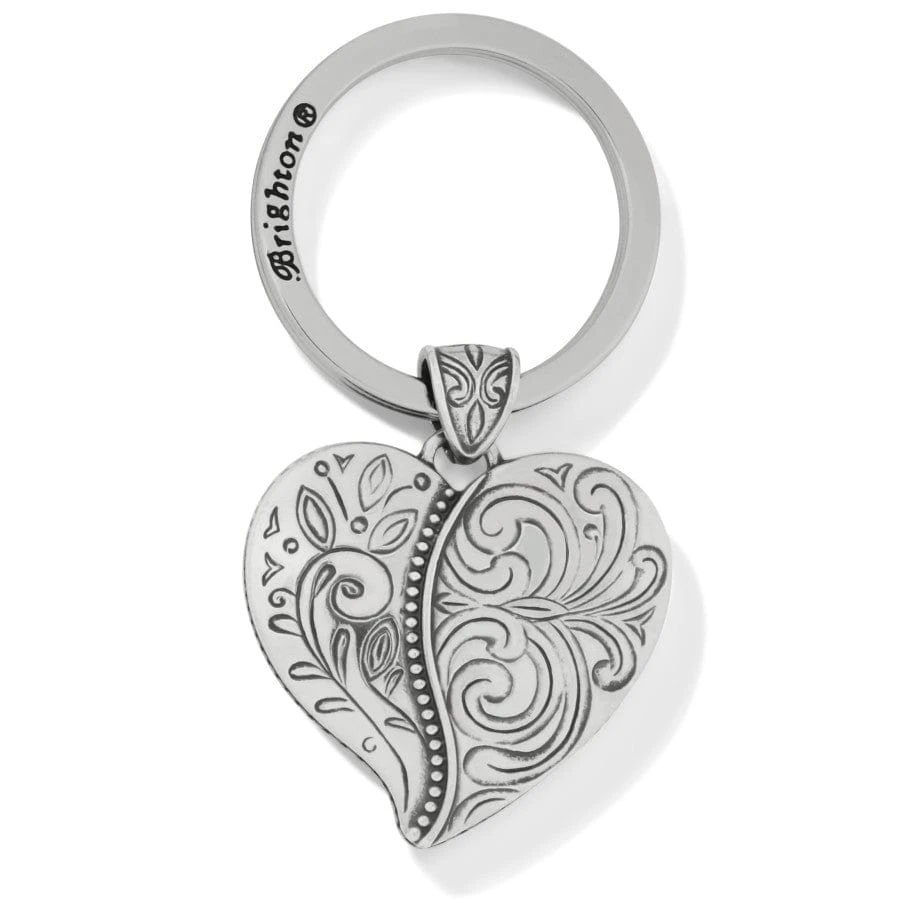 Ornate Heart Key Fob 3 Ornate Heart Key Fob