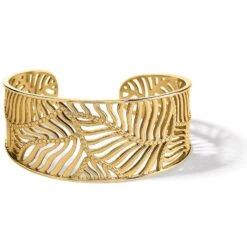 Palmetto Cuff Bracelet -Style Haven Shop palmetto cuff bracelet gold 0