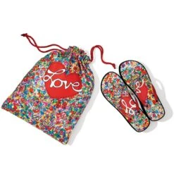 Posies Wedge Flip Flops -Style Haven Shop posies wedge flip flops multi 2