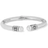 Pretty Tough Stud Open Hinged Bangle 2 Pretty Tough Stud Open Hinged Bangle -Style Haven Shop pretty tough stud open hinged bangle silver 0
