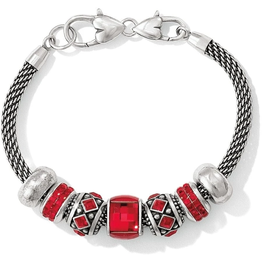 Radiant Red Charm Bracelet 3 Radiant Red Charm Bracelet
