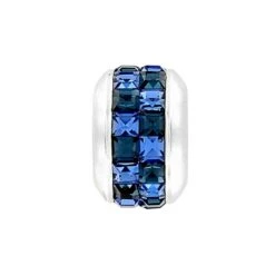 Retro Fish Charm Necklace -Style Haven Shop retro fish charm necklace silver blue 2