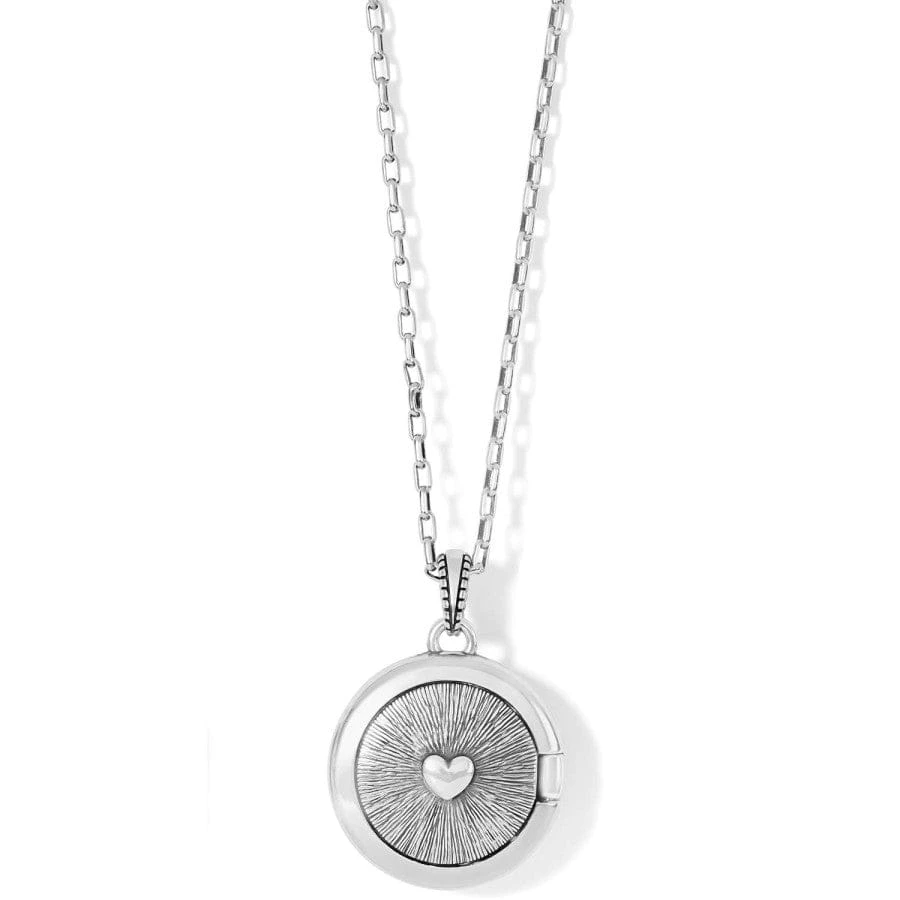 Romanza Round Locket Necklace 5 Romanza Round Locket Necklace - Image 3