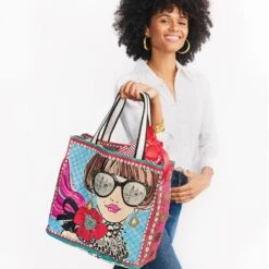 Sparkle And Shine Tote 13 Sparkle And Shine Tote -Style Haven Shop sparkle and shine tote multi 5