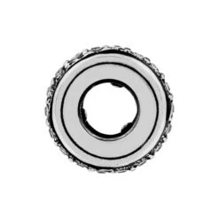 Stardust Thin Stopper Bead 6 Stardust Thin Stopper Bead -Style Haven Shop stardust thin stopper bead silver 1