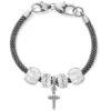 Starry Night Cross Charm Bracelet 2 Starry Night Cross Charm Bracelet -Style Haven Shop starry night cross charm bracelet silver 0 d8f322a1 d1e2 48de aa4e d6f29420bcc4