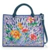 Trellis Blooms Campbell Tote 2 Trellis Blooms Campbell Tote -Style Haven Shop trellis blooms campbell tote multi 0